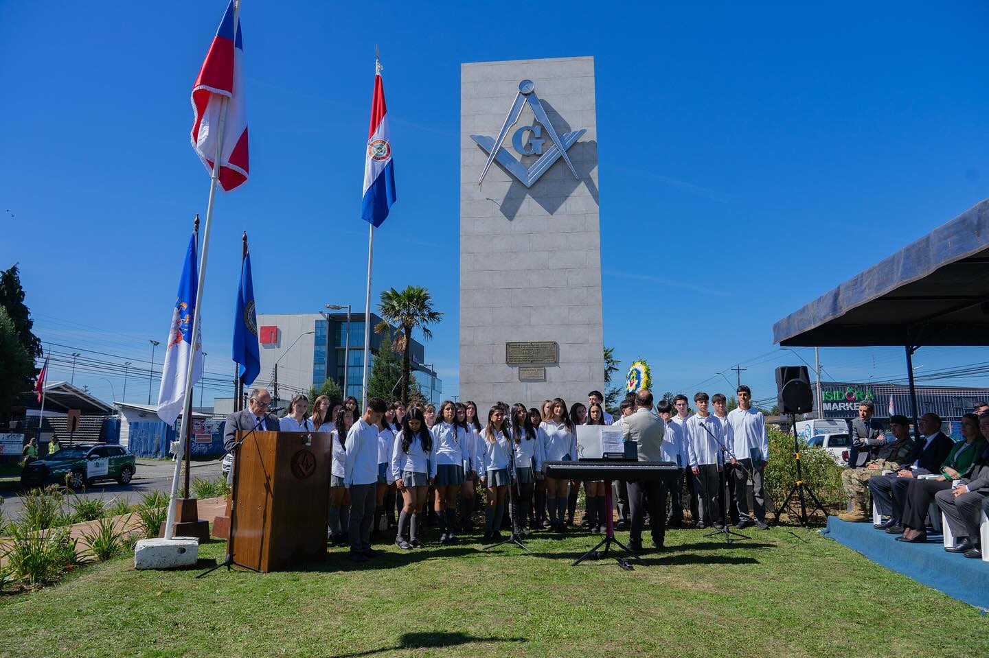 Autoridades masónicas de Chile y Paraguay visitan Osorno